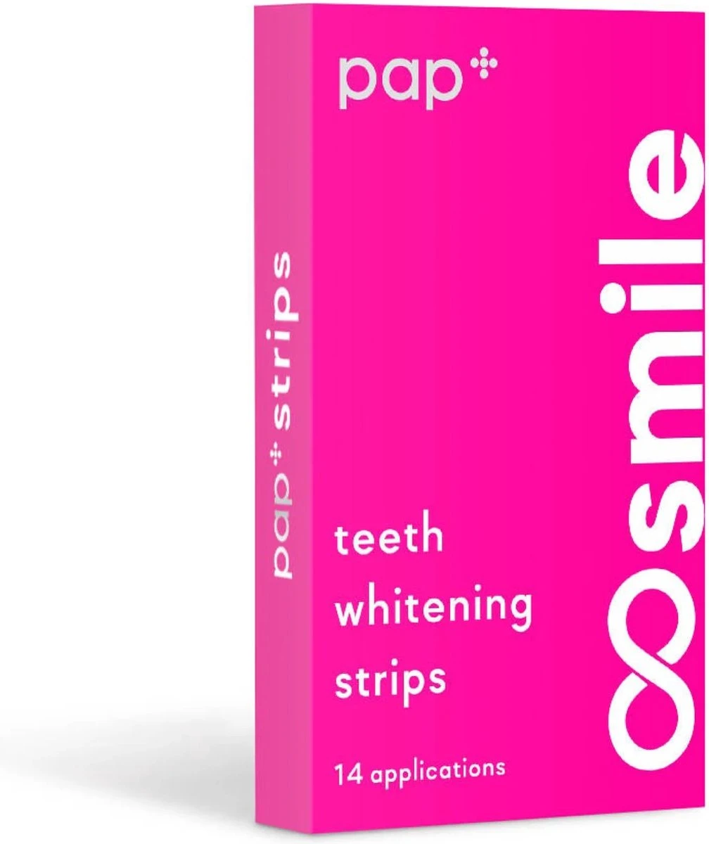 Teeth Whitening Strips - PAP+ - Professionele Tandenbleek Strips - Tanden Bleken - Wittere Tanden - Tand & Tandvlees Vriendelijk - Zonder Peroxide - Gemakkelijk & Overal Te Gebruiken - Pap Tanden Whitening Strips 6 Teeth Whitening Strips - PAP+ - Professionele Tandenbleek Strips - Tanden Bleken - Wittere Tanden - Tand & Tandvlees Vriendelijk - Zonder Peroxide - Gemakkelijk & Overal Te Gebruiken - Pap Tanden Whitening Strips - Afbeelding 6