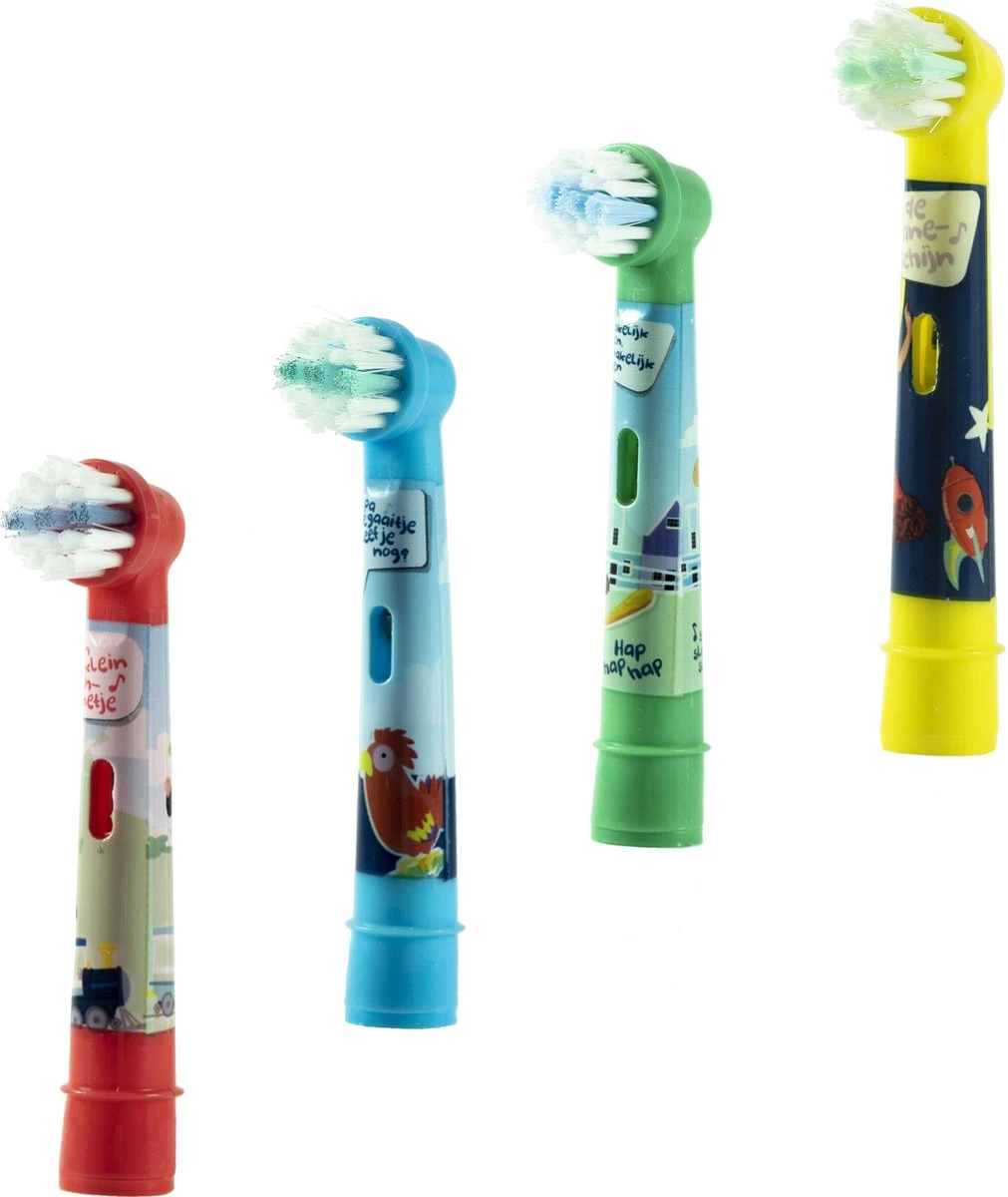 Juf Roos Opzetborstels Kids Passend Op Oral-B Universeel 8 Stuks 1 Juf Roos Opzetborstels Kids Passend Op Oral-B Universeel 8 Stuks