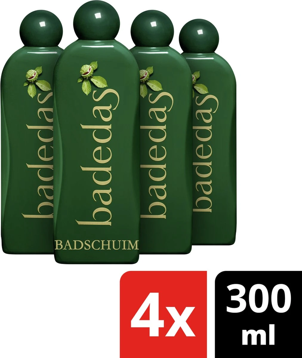 Badedas Classic Badschuim 4 X 300 Ml - Voordeelverpakking 2 Badedas Classic Badschuim 4 X 300 Ml - Voordeelverpakking - Afbeelding 2