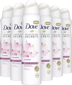 Dove Nourishing Secrets Glowing Anti-transpirant Spray - 6 X 150 Ml