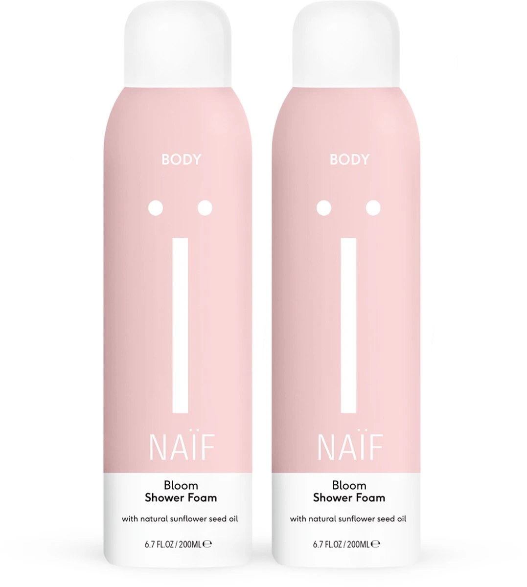 Naïf Bloom Doucheschuim - 2 X 200ml - Met Natuurlijke Ingrediënten 1 Naïf Bloom Doucheschuim - 2 X 200ml - Met Natuurlijke Ingrediënten