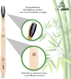 4+2 Bamboe Tandenborstels - Zero Waste - Vegan - Bamboo Toothbrushes -Verzorgingsproducten 1077x1200 4
