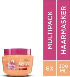 L'Oréal Paris Elvive Dream Lengths Haarmasker - 6 X 300 Ml - Lang & Beschadigd Haar - Voordeelverpakking 10 L'Oréal Paris Elvive Dream Lengths Haarmasker - 6 X 300 Ml - Lang & Beschadigd Haar - Voordeelverpakking -Verzorgingsproducten 1090x1200 4