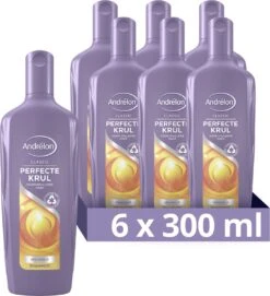 Andrélon Classic Perfecte Krul Shampoo - 6 X 300 Ml - Voordeelverpakking
