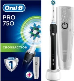Braun Oral-B PRO 750 - Elektrische Tandenborstel - Zwart