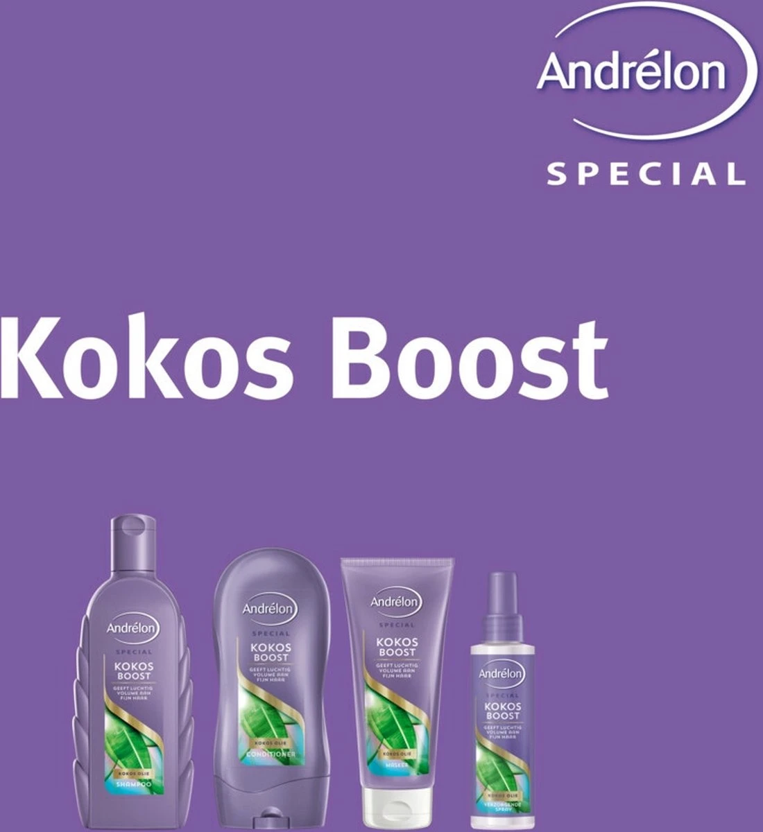 Andrélon Kokos Boost Haarmasker - 1 Minuut WOW Masker - 6 X 180 Ml – Voordeelverpakking 10 Andrélon Kokos Boost Haarmasker - 1 Minuut WOW Masker - 6 X 180 Ml – Voordeelverpakking - Afbeelding 10