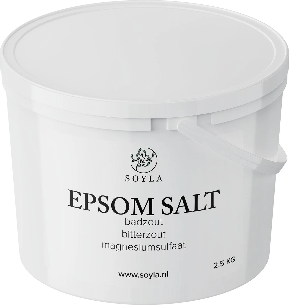 Epsom Zout - 2,5 KG - Badzout - Epsom Salt - Magnesiumsulfaat 2 Epsom Zout - 2,5 KG - Badzout - Epsom Salt - Magnesiumsulfaat - Afbeelding 2