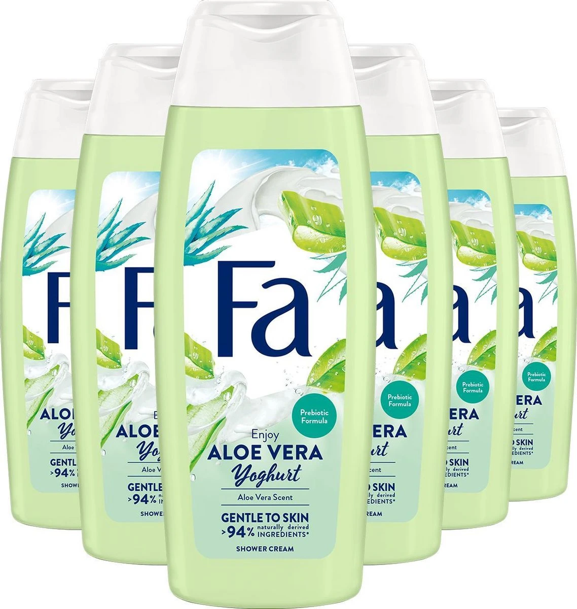 Fa Yoghurt Aloe Vera Douchegel 6x 250ml - Grootverpakking 1 Fa Yoghurt Aloe Vera Douchegel 6x 250ml - Grootverpakking