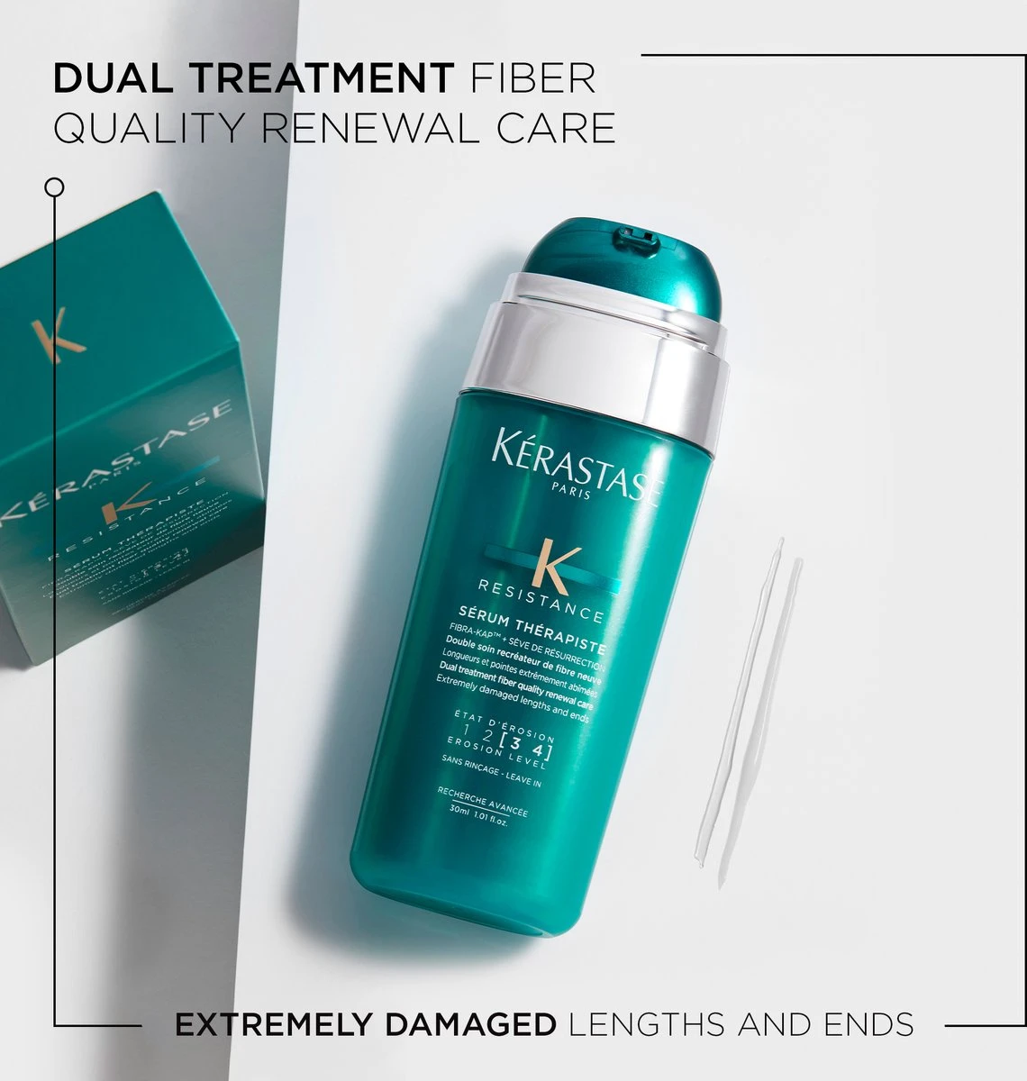 Kérastase Résistance Sérum Thérapiste - Serum En Hittebescherming Voor Zeer Beschadigd Haar - 30ml 2 Kérastase Résistance Sérum Thérapiste - Serum En Hittebescherming Voor Zeer Beschadigd Haar - 30ml - Afbeelding 2