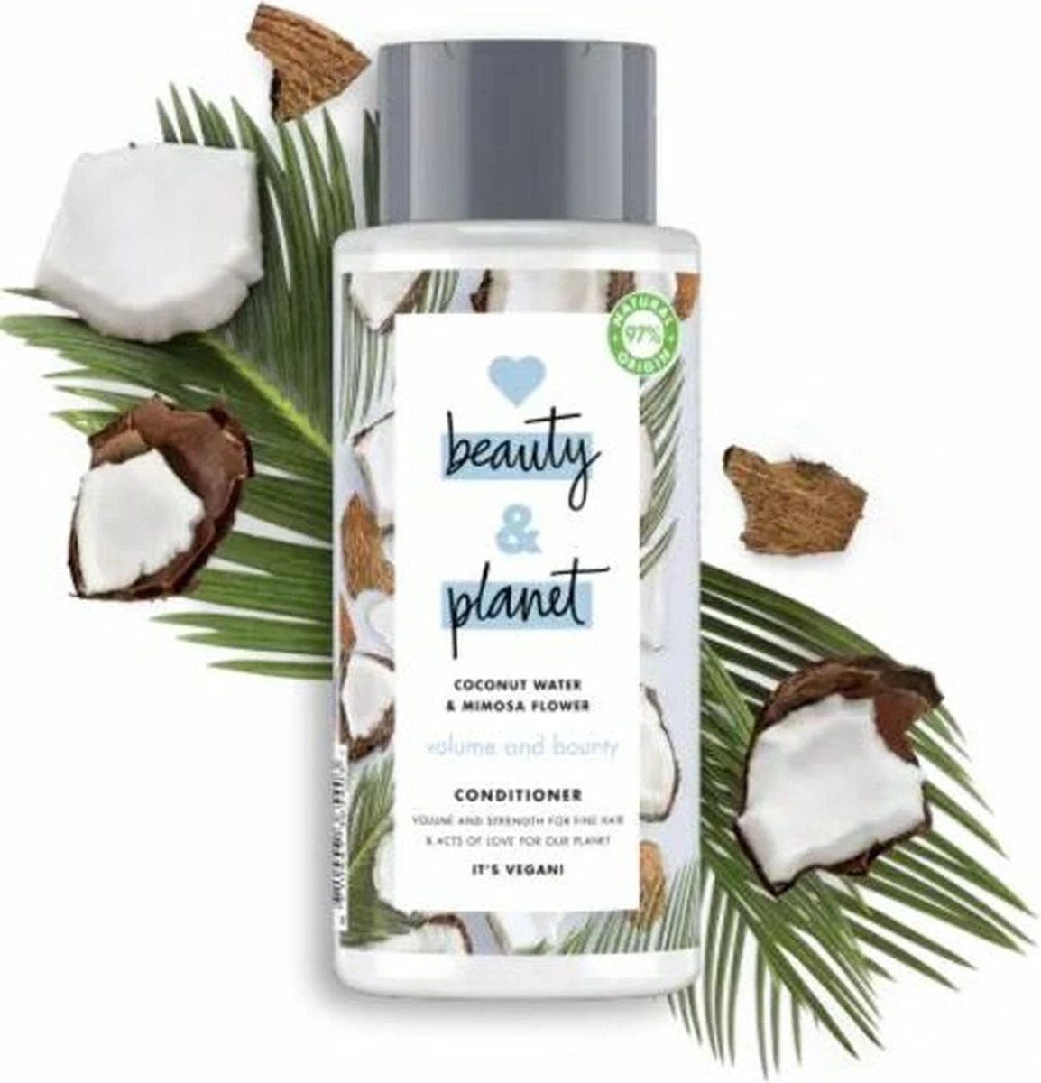 Love Beauty And Planet Conditioner Coconut Water & Mimosa Volume & Bounty - 400 Ml 14 Love Beauty And Planet Conditioner Coconut Water & Mimosa Volume & Bounty - 400 Ml - Afbeelding 14