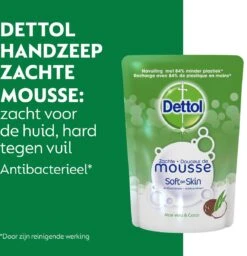 Dettol Handzeep Zachte Mousse - Antibacterieel - Navulling Magic Foam - Aloe Vera & Coco - 200 Ml 10 Dettol Handzeep Zachte Mousse - Antibacterieel - Navulling Magic Foam - Aloe Vera & Coco - 200 Ml -Verzorgingsproducten 1157x1200 7
