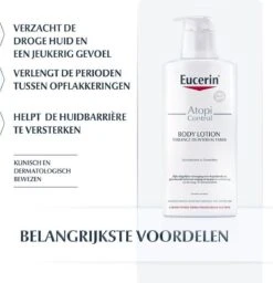 Eucerin AtopiControl Body Care Lotion 12% Omega - Bodylotion - 400 Ml 26 Eucerin AtopiControl Body Care Lotion 12% Omega - Bodylotion - 400 Ml -Verzorgingsproducten 1160x1200 2