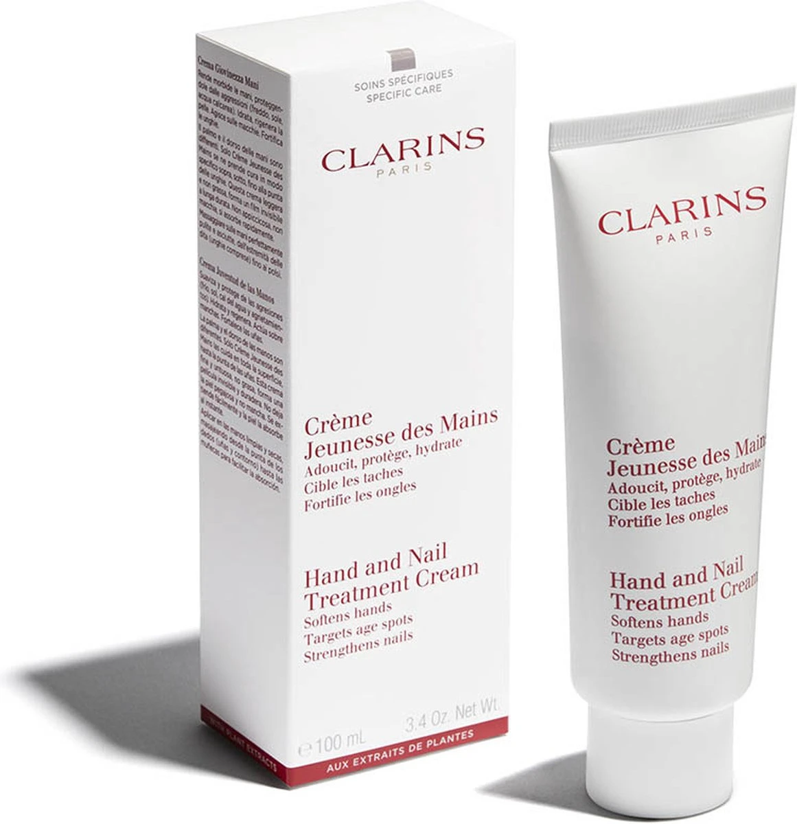 Clarins Hand & Nail Treatment Cream Handcrème - 100 Ml 7 Clarins Hand & Nail Treatment Cream Handcrème - 100 Ml - Afbeelding 7
