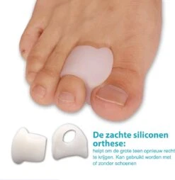 {Feetz} Hallux Valgus Bunion Protector & Corrector - SET VAN 8 STUKS – Voetverzorging & Teenspreider Teenspalk – Voorvoetzolen Siliconen Set Ter Correctie Van Tenenstand. Inclusief Teenband & Massagebal Voor Spierversterkende Oefeningen -Verzorgingsproducten 1169x1200 2