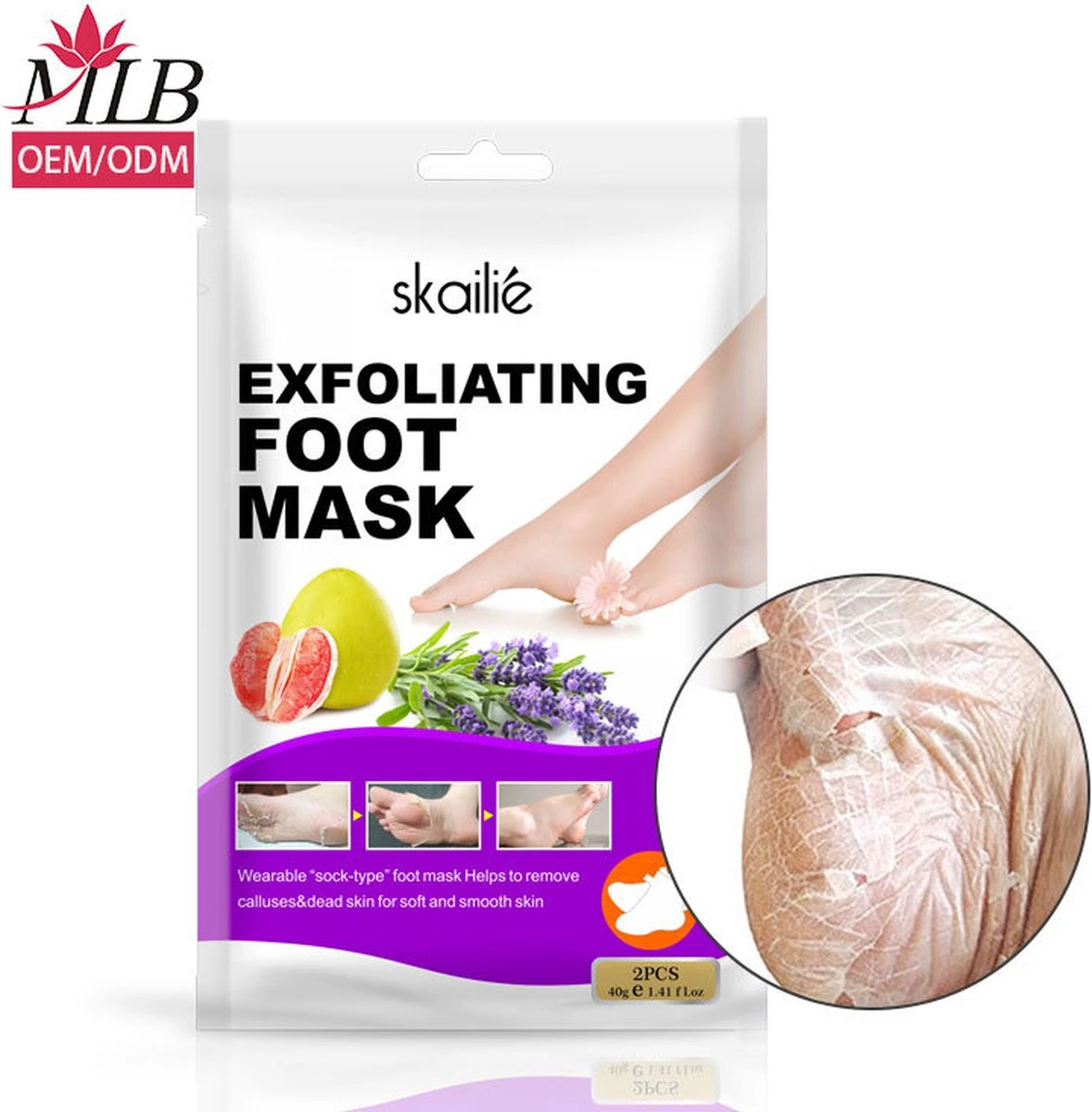 Eeltsokken - Voetmasker - Eeltsokken Voeten - Eelt Verwijderaar - Heerlijk Zachte Voeten - 4 Stuks 3 Eeltsokken - Voetmasker - Eeltsokken Voeten - Eelt Verwijderaar - Heerlijk Zachte Voeten - 4 Stuks - Afbeelding 3