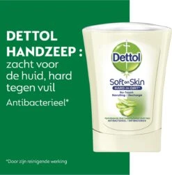 Dettol - Automatische Zeepdispenser No Touch & 3x250ml Handzeep No Touch Navulling - Aloe Vera 12 Dettol - Automatische Zeepdispenser No Touch & 3x250ml Handzeep No Touch Navulling - Aloe Vera -Verzorgingsproducten 1182x1200 6