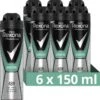 Rexona Men Sensitive Anti-transpirant Spray - 6 X 150 Ml - Voordeelverpakking