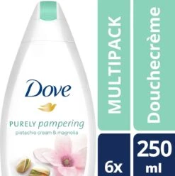 Dove Pistache & Magnolia Douchegel - 6 X 250ml - Voordeelverpakking 18 Dove Pistache & Magnolia Douchegel - 6 X 250ml - Voordeelverpakking -Verzorgingsproducten 1193x1200