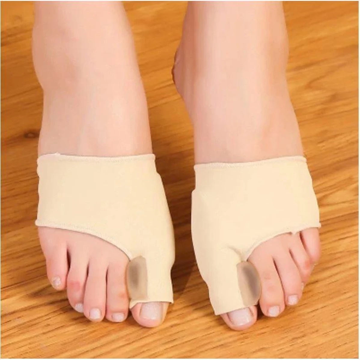 Hallux Valgus - Teenspreider - Teencorrector - Hallux Valgus Grote Teencorrector - Sok 2 Stuks 2 Hallux Valgus - Teenspreider - Teencorrector - Hallux Valgus Grote Teencorrector - Sok 2 Stuks - Afbeelding 2