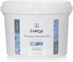 Zarqa Dode Zeezout Emmer Therapeutisch - Badzout - 5 Kg