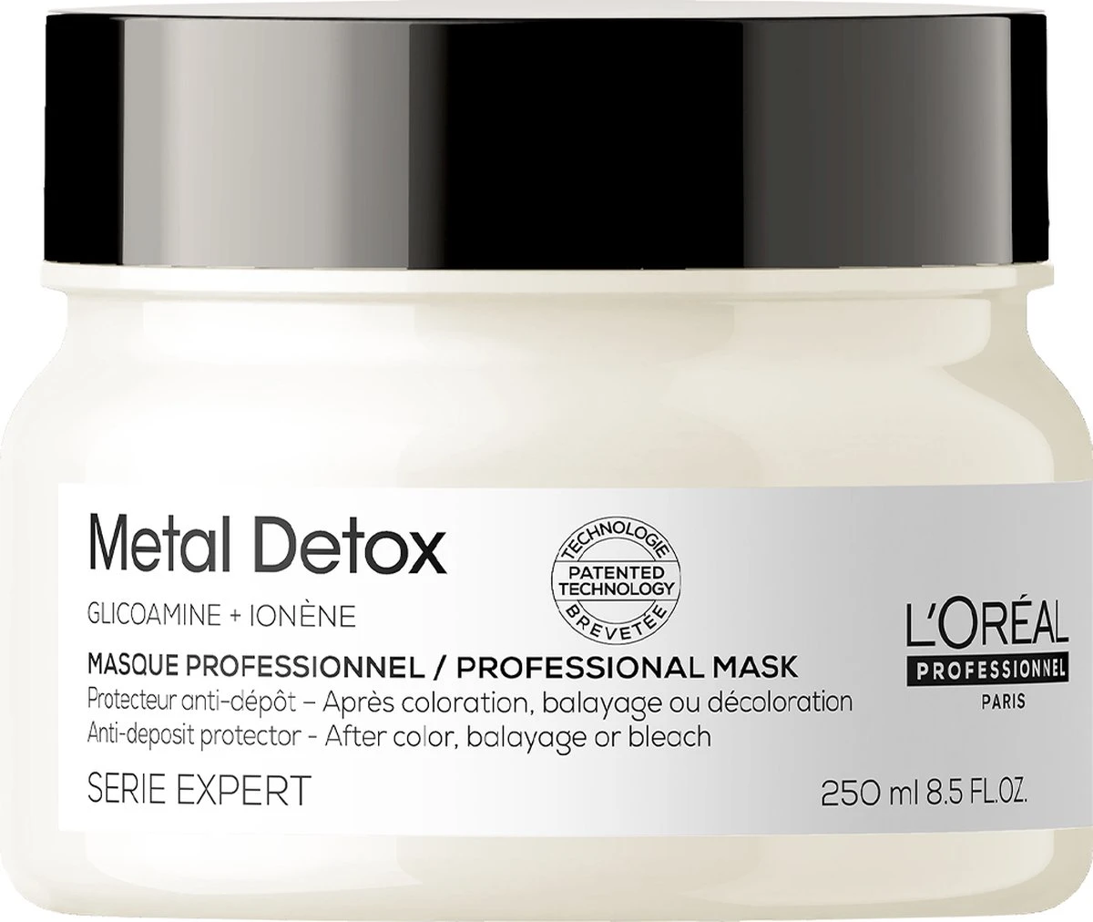L’Oréal Professionnel Metal Detox Masker - Beschermt Tegen Haarbreuk En Kleurverandering – Serie Expert – 250ml 1 L’Oréal Professionnel Metal Detox Masker - Beschermt Tegen Haarbreuk En Kleurverandering – Serie Expert – 250ml