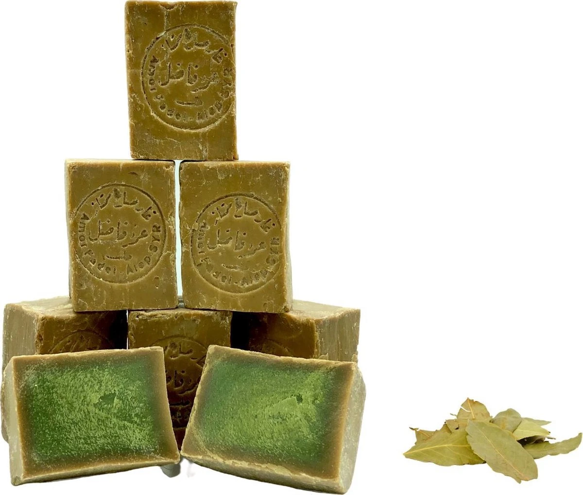 Aleppo Zeep - Olijf En 30 % Laurier - Savon D'Alep - 6 Blokken - +/- 1,2 Kg 3 Aleppo Zeep - Olijf En 30 % Laurier - Savon D'Alep - 6 Blokken - +/- 1,2 Kg - Afbeelding 3