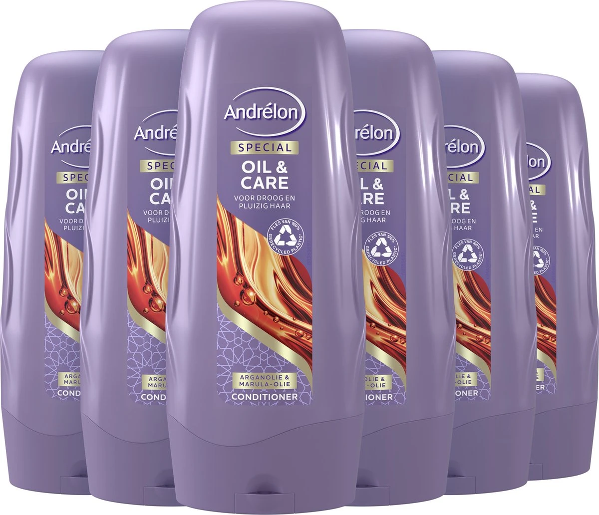 Andrélon Special Oil & Care Conditioner - 6 X 300 Ml - Voordeelverpakking 2 Andrélon Special Oil & Care Conditioner - 6 X 300 Ml - Voordeelverpakking - Afbeelding 2