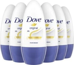 6x Dove Deodorant Roller Original 50 Ml