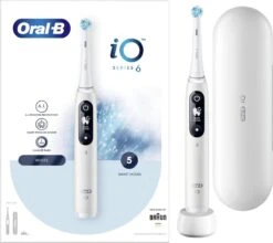 Oral B Oral-B IO 6 - Elektrische Tandenborstel - Wit 29 Oral B Oral-B IO 6 - Elektrische Tandenborstel - Wit -Verzorgingsproducten 1200x1070 3