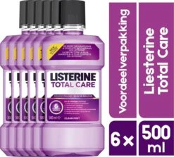 Listerine Mondwater Total Care 6 X 500 Ml