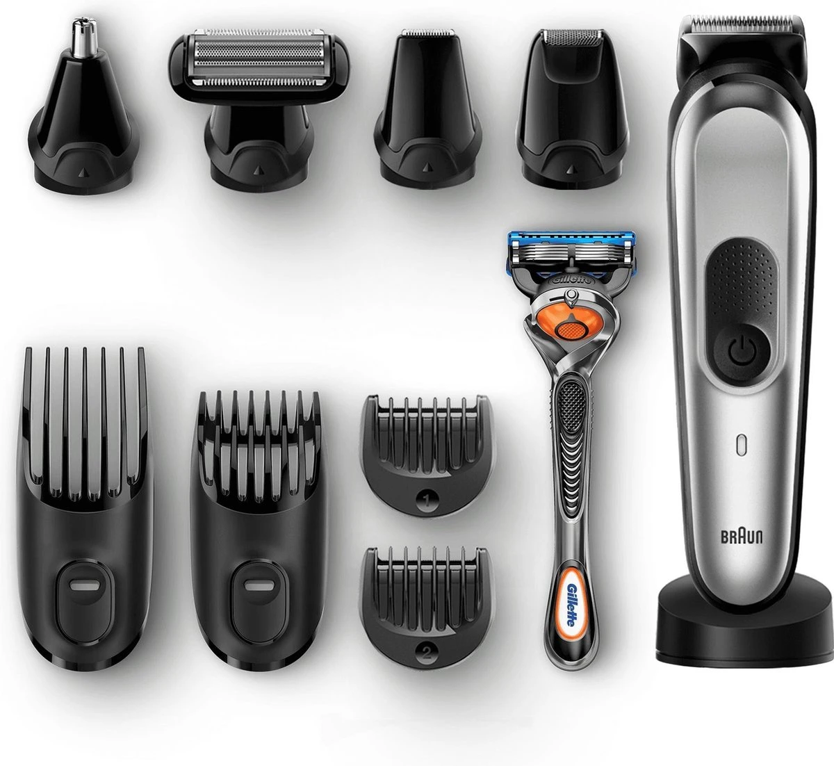 Braun Multigroomer 7221 - 10 In 1 Trimmer - Baardtrimmer Haartrimmer Bodygroomer 12 Braun Multigroomer 7221 - 10 In 1 Trimmer - Baardtrimmer Haartrimmer Bodygroomer - Afbeelding 12