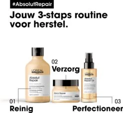 L’Oréal Professionnel Absolut Repair Mask – Herstellend Masker Beschadigd Haar – Serie Expert – 250 Ml 11 L’Oréal Professionnel Absolut Repair Mask – Herstellend Masker Beschadigd Haar – Serie Expert – 250 Ml -Verzorgingsproducten 1200x1109 2
