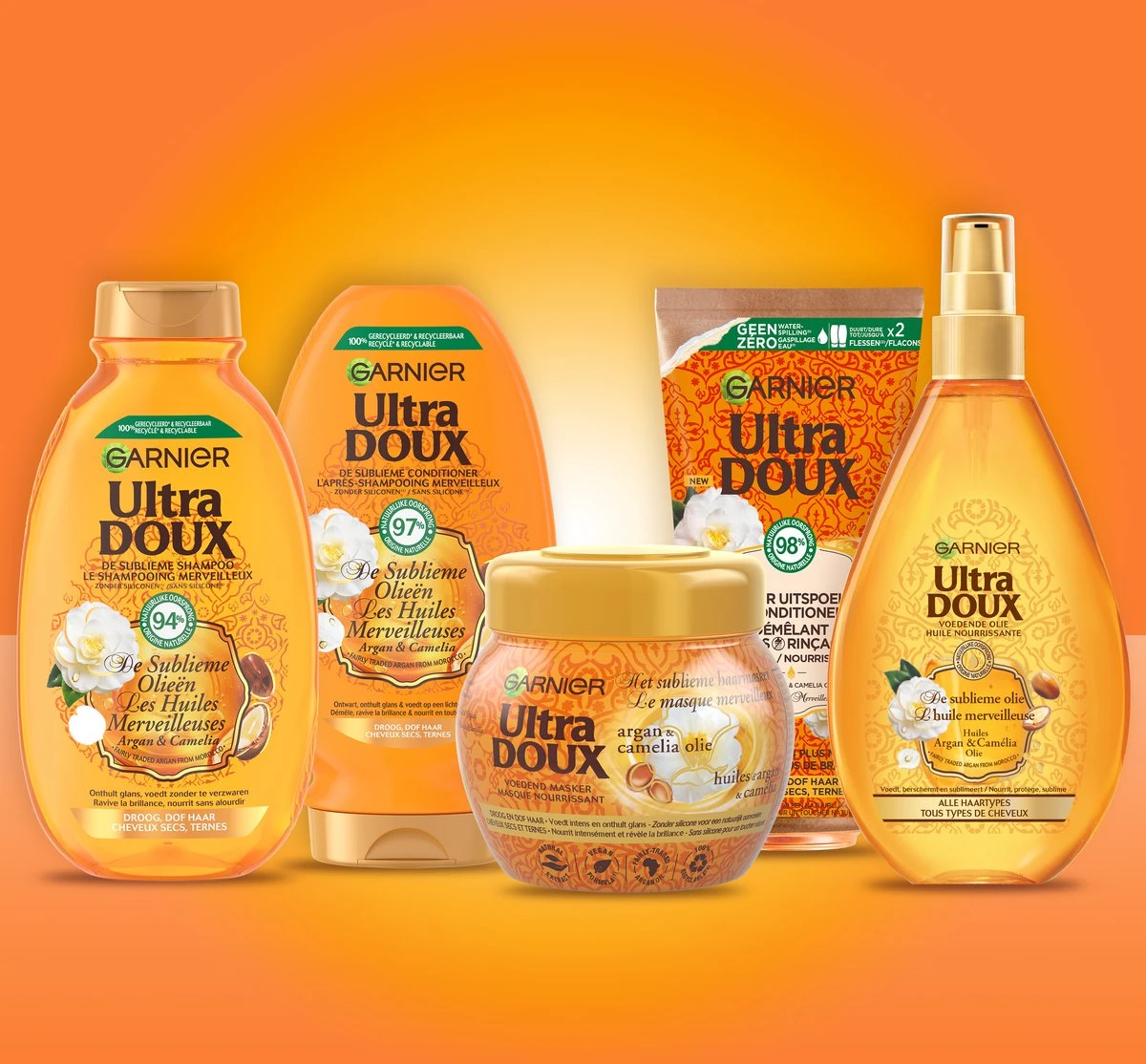 Garnier Ultra Doux Sublieme Haarolie - 150 Ml - Droog Of Dof Haar 5 Garnier Ultra Doux Sublieme Haarolie - 150 Ml - Droog Of Dof Haar - Afbeelding 5