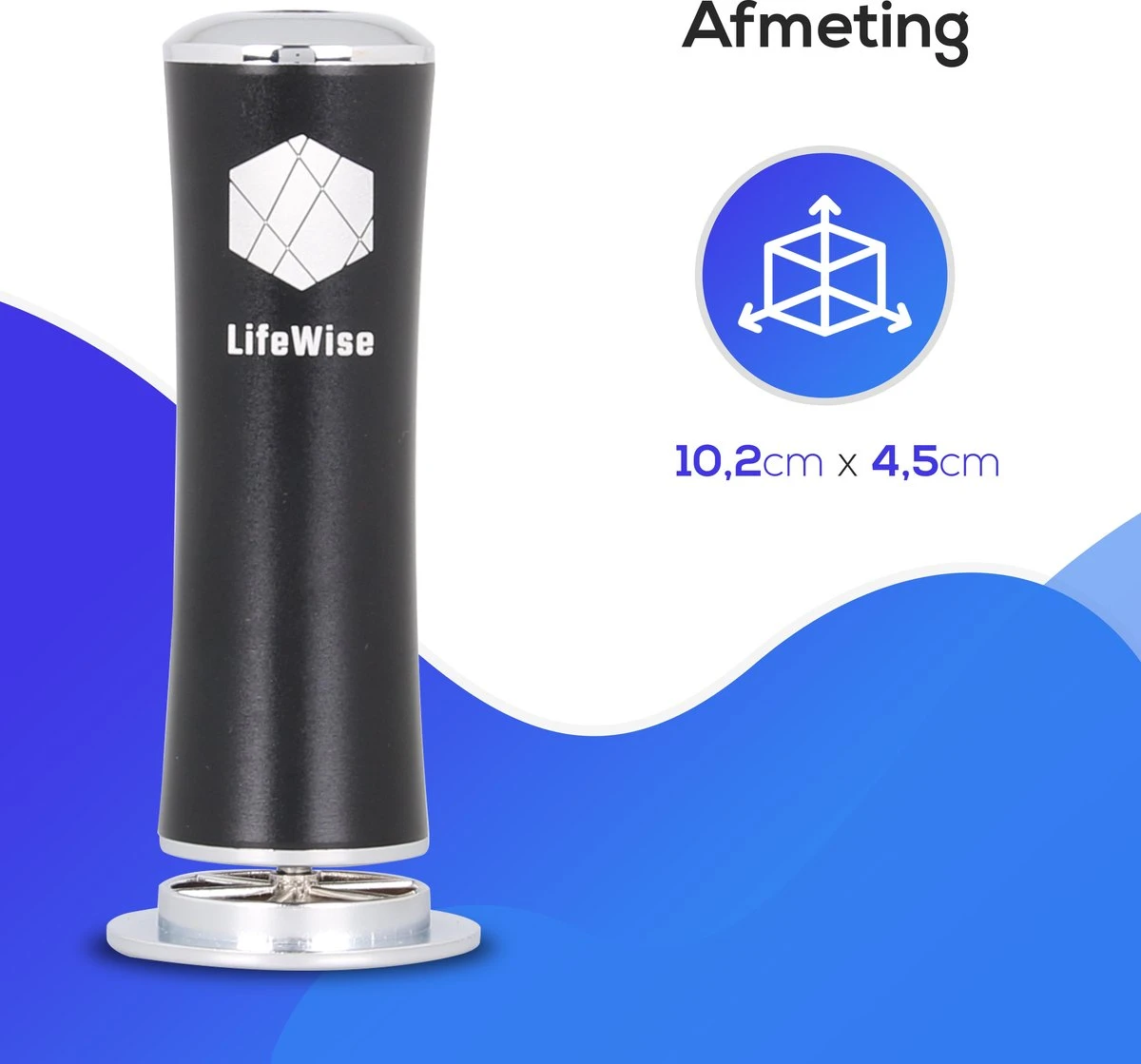 LifeWise Elektrische Eelt Verwijderaar - Voetvijl - 60 Vervangbare Schuurpads - Netstroom Adapter 10 LifeWise Elektrische Eelt Verwijderaar - Voetvijl - 60 Vervangbare Schuurpads - Netstroom Adapter - Afbeelding 10