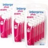 Interprox Plus Mini Conical - 2 Tot 4 Mm - Rood 3 X 6 Stuks - Voordeelpakket
