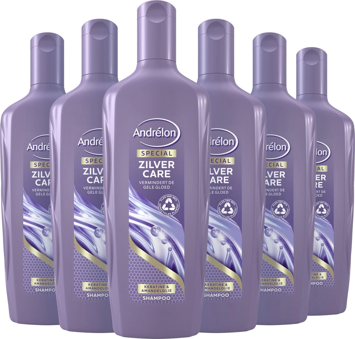Andrélon Shampoo Zilver Care - 6 X 300 Ml - Voordeelverpakking 2 Andrélon Shampoo Zilver Care - 6 X 300 Ml - Voordeelverpakking - Afbeelding 2