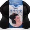 TIGIOO Luxe Home Spa Badkussen Small - Zwart Kussen Voor In Bad - Met 6 Zuignappen - Extra Comfort