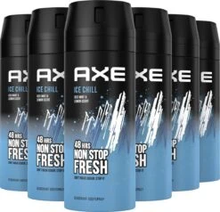 Axe Ice Chill Bodyspray Deodorant - 6 X 150 Ml - Voordeelverpakking 15 Axe Ice Chill Bodyspray Deodorant - 6 X 150 Ml - Voordeelverpakking -Verzorgingsproducten 1200x1157 1