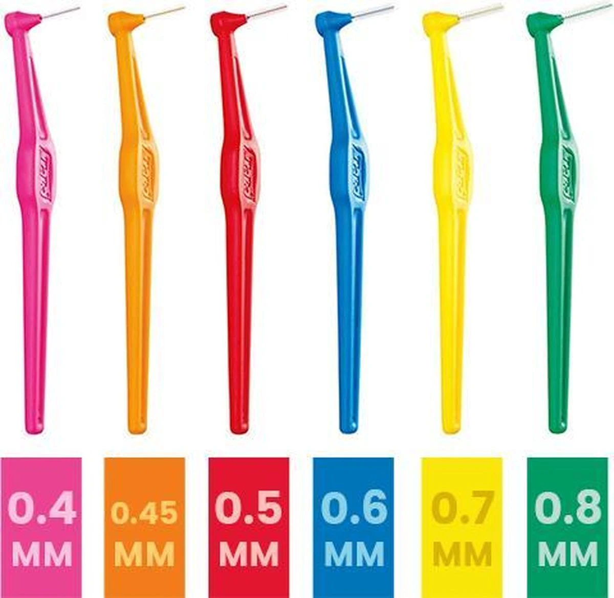 Tepe Angle Blauw 0.6 Mm - 25 Stuks 2 Tepe Angle Blauw 0.6 Mm - 25 Stuks - Afbeelding 2