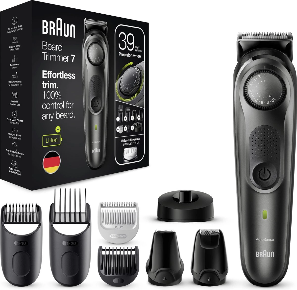 Braun Baardtrimmer En Haartrimmer 7 - BT7350 - Trimmer Voor Mannen 1 Braun Baardtrimmer En Haartrimmer 7 - BT7350 - Trimmer Voor Mannen