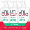 Unicura Ultra Antibacteriële Vloeibare Handzeep - 6 X 250 Ml - Voordeelverpakking