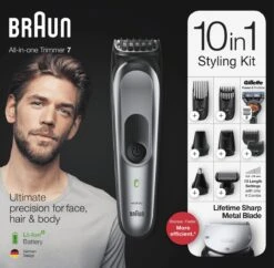 Braun Multigroomer 7221 - 10 In 1 Trimmer - Baardtrimmer Haartrimmer Bodygroomer 30 Braun Multigroomer 7221 - 10 In 1 Trimmer - Baardtrimmer Haartrimmer Bodygroomer -Verzorgingsproducten 1200x1177 7