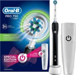 Braun Oral-B PRO 750 - Elektrische Tandenborstel - Zwart 21 Braun Oral-B PRO 750 - Elektrische Tandenborstel - Zwart -Verzorgingsproducten 1200x1178 14