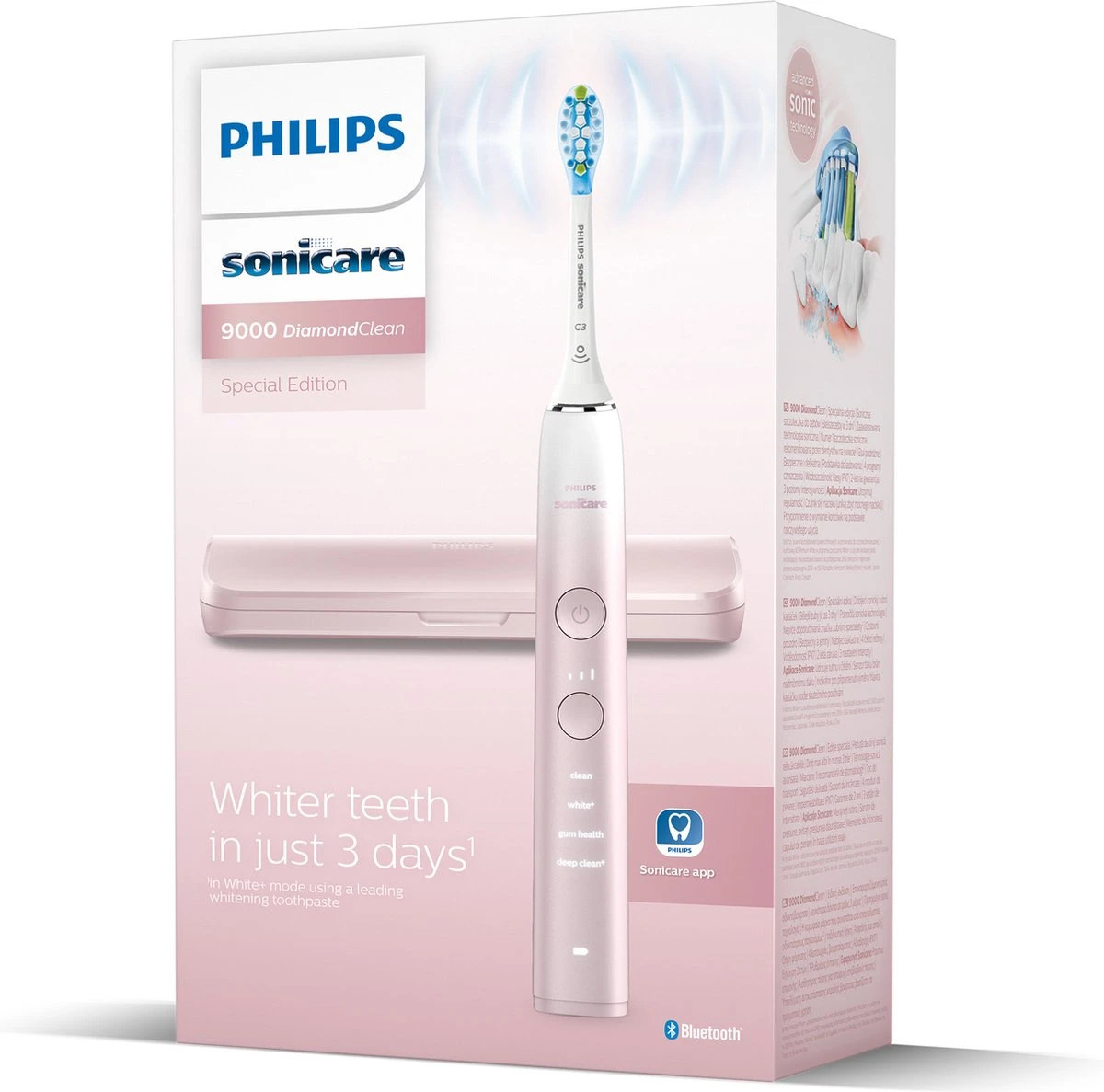 Philips Sonicare DiamondClean 9000 HX9911/84 - Elektrische Tandenborstel - GradientPink 4 Philips Sonicare DiamondClean 9000 HX9911/84 - Elektrische Tandenborstel - GradientPink - Afbeelding 4