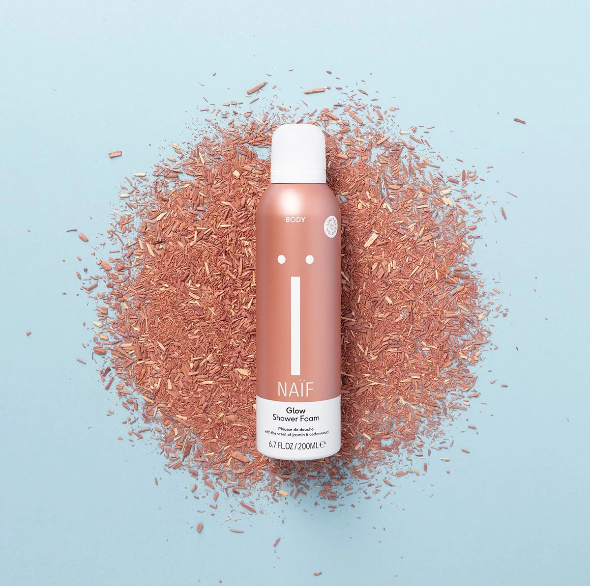 Naïf Doucheschuim Glow - 2 X 200ml - Met Natuurlijke Ingrediënten 2 Naïf Doucheschuim Glow - 2 X 200ml - Met Natuurlijke Ingrediënten - Afbeelding 2