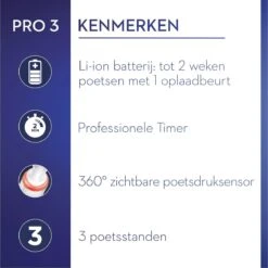 Oral B Elektrische Tandenborstel Oral-B Pro 3500 Zwart -Verzorgingsproducten 1200x1198 59