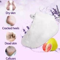 Eeltsokken - Voetmasker - Eeltsokken Voeten - Eelt Verwijderaar - Heerlijk Zachte Voeten - 4 Stuks 7 Eeltsokken - Voetmasker - Eeltsokken Voeten - Eelt Verwijderaar - Heerlijk Zachte Voeten - 4 Stuks -Verzorgingsproducten 1200x1198 9