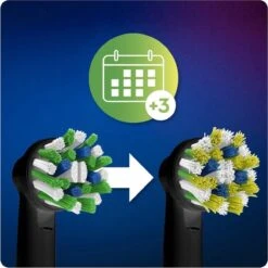 Oral-B CrossAction Opzetborstel Kleur Zwart, Verpakking Van 12 Stuks, Verpakking Van Brievenbusformaat 22 Oral-B CrossAction Opzetborstel Kleur Zwart, Verpakking Van 12 Stuks, Verpakking Van Brievenbusformaat -Verzorgingsproducten 1200x1200 1011