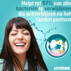 LISTERINE Cool Mint Milde Smaak, Mondspoeling Zonder Alcohol Met Etherische Oliën, Helpt Bacteriën Te Verwijderen En Zorgt Voor Een Langdurig Frisse Adem, 3 X 500 Ml 14 LISTERINE Cool Mint Milde Smaak, Mondspoeling Zonder Alcohol Met Etherische Oliën, Helpt Bacteriën Te Verwijderen En Zorgt Voor Een Langdurig Frisse Adem, 3 X 500 Ml -Verzorgingsproducten 1200x1200 1069