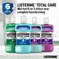 LISTERINE Total Care Bescherming Tegen Tandsteen: Mondspoeling Voor Complete Bescherming Tegen De Opbouw Van Tandsteen Met 6-in-1 Effect - Met Essentiële Oliën, Fluoride En Zinkformule, 3 X 500 Ml 19 LISTERINE Total Care Bescherming Tegen Tandsteen: Mondspoeling Voor Complete Bescherming Tegen De Opbouw Van Tandsteen Met 6-in-1 Effect - Met Essentiële Oliën, Fluoride En Zinkformule, 3 X 500 Ml -Verzorgingsproducten 1200x1200 1078